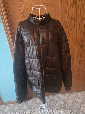 Eddie Bauer Men’s XXL Down Puffer Jacket 550 Fill Power Lightweight